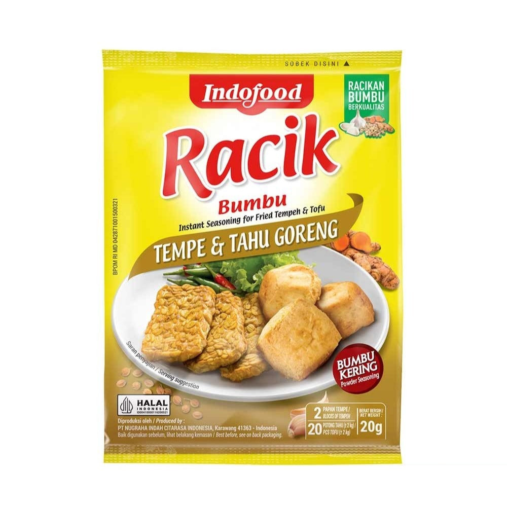 Racik tempe tahu goreng