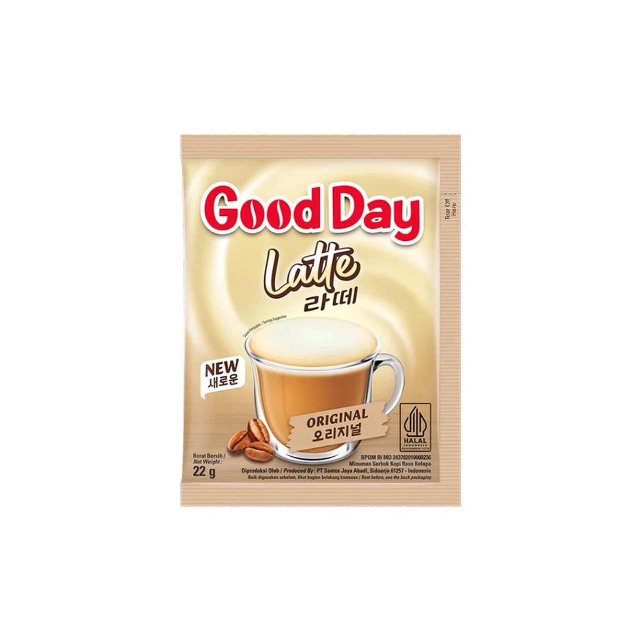 Good day instant coffee latte original 10 scht