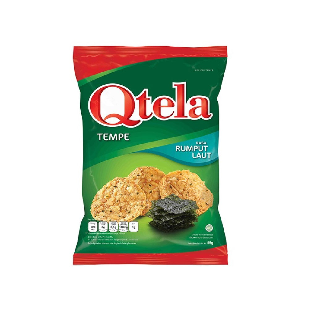 Qtela Keripik Tempe 12x55gr