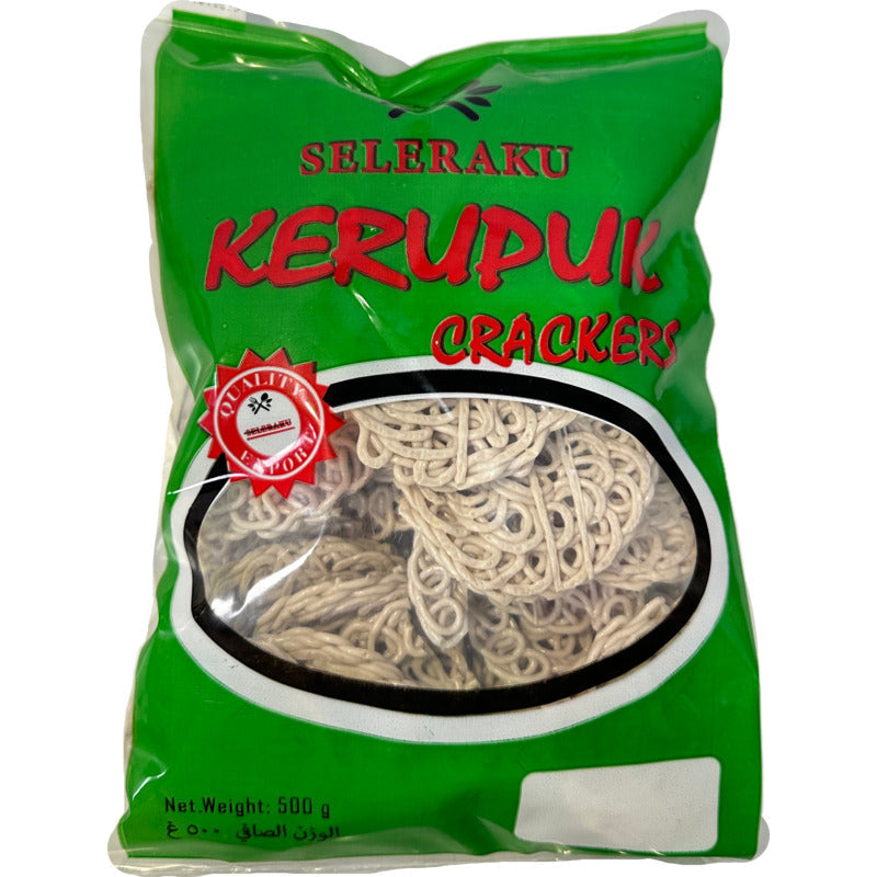 Kerupuk mawar putih besar 500g