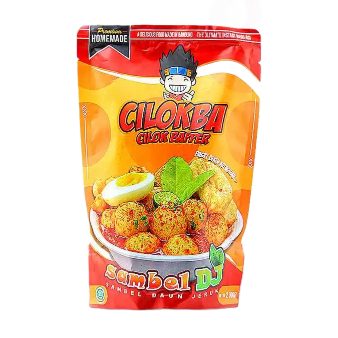 Cilokba cimol daun jeruk 200g