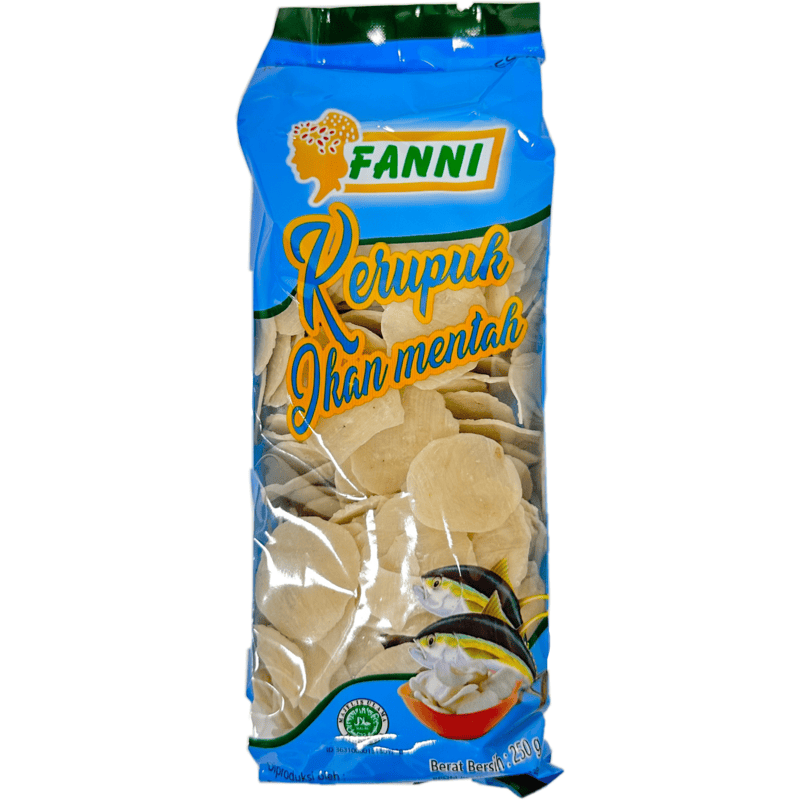 Fanni kerupuk ikan mentah 250g