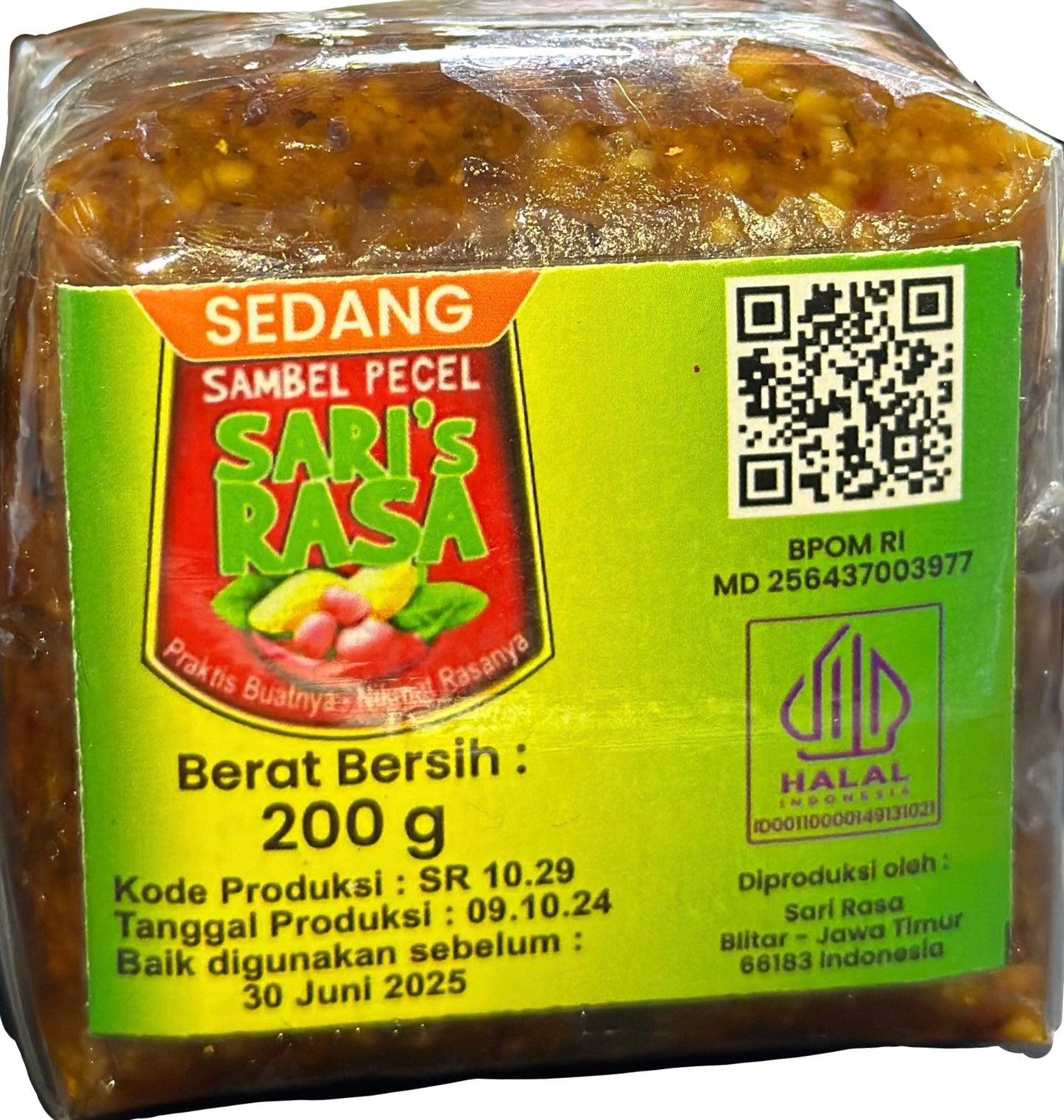 sari's rasa sambal pecel 200g