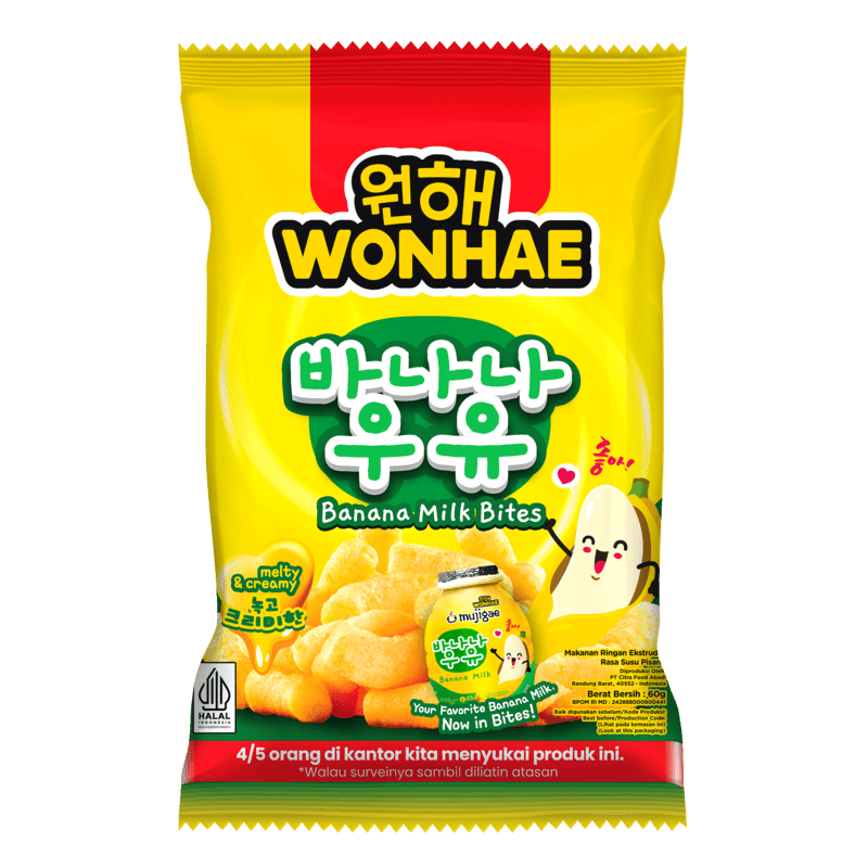 Wonhae banana milk bites