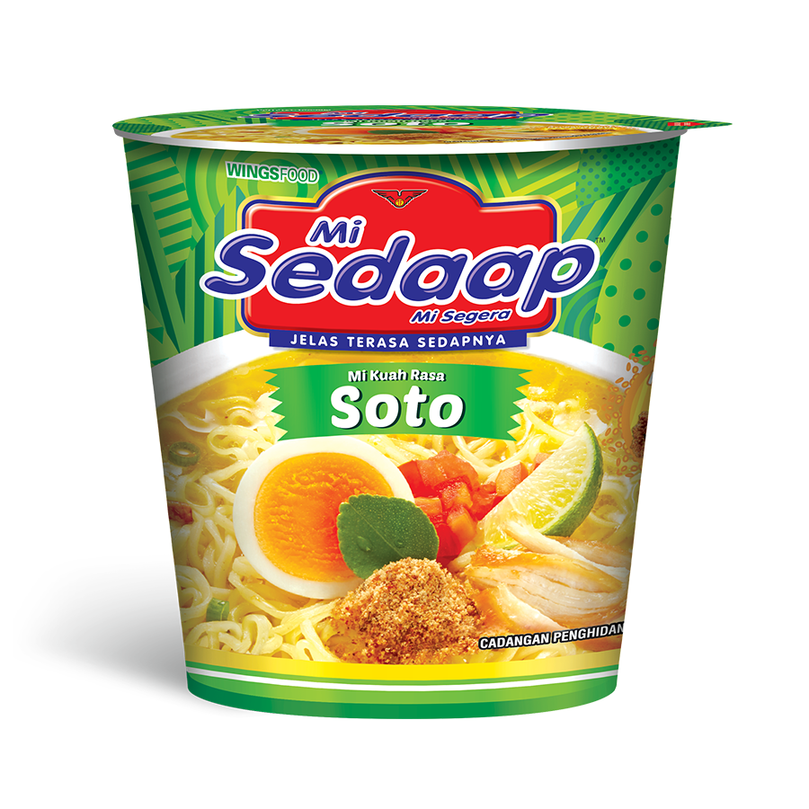 Mie sedap soto cup