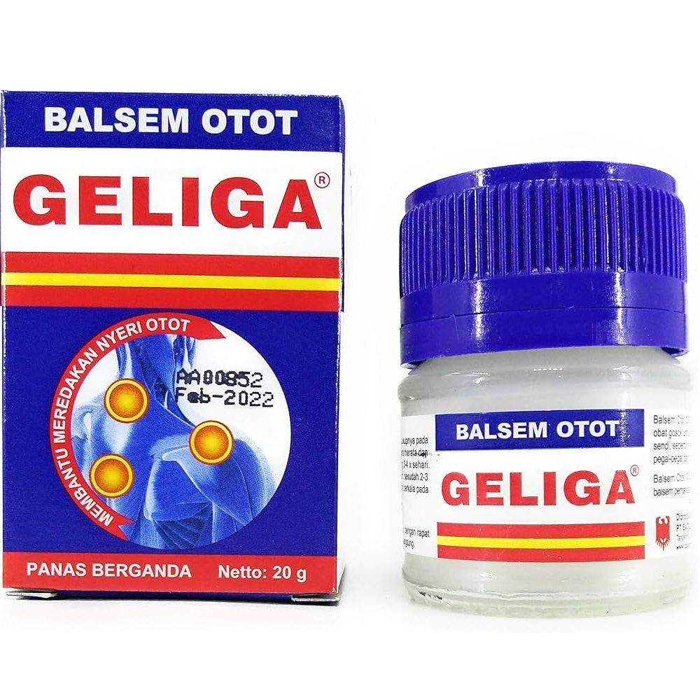 Balsem Otot Geliga 20 gr