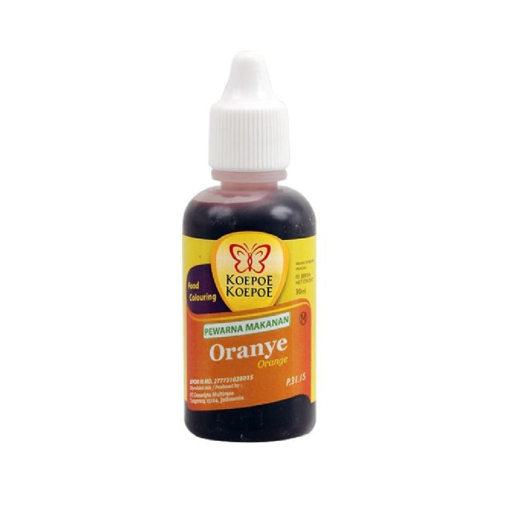 Koepoe Koepoe Pewarna Oranye 30ml