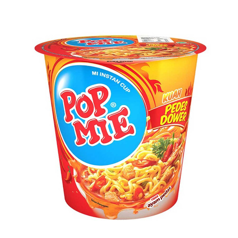 Pop Mie Cup Pedas Dower 75gr