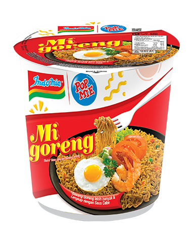 Pop mie mi goreng cup
