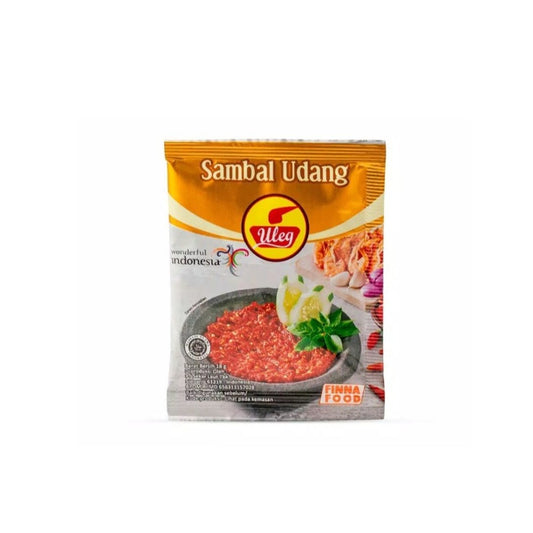 Uleg Sambal Udang Sachet 10x10x18gr