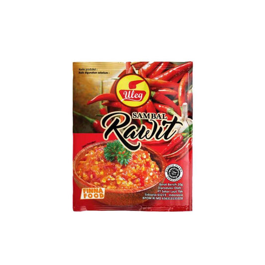 Uleg Sambal Rawit Sachet 10x10x18gr