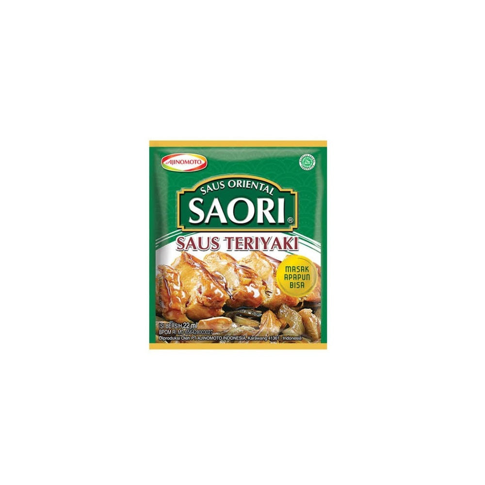 Saori Saus Teriyaki 22gr (10 Pcs)